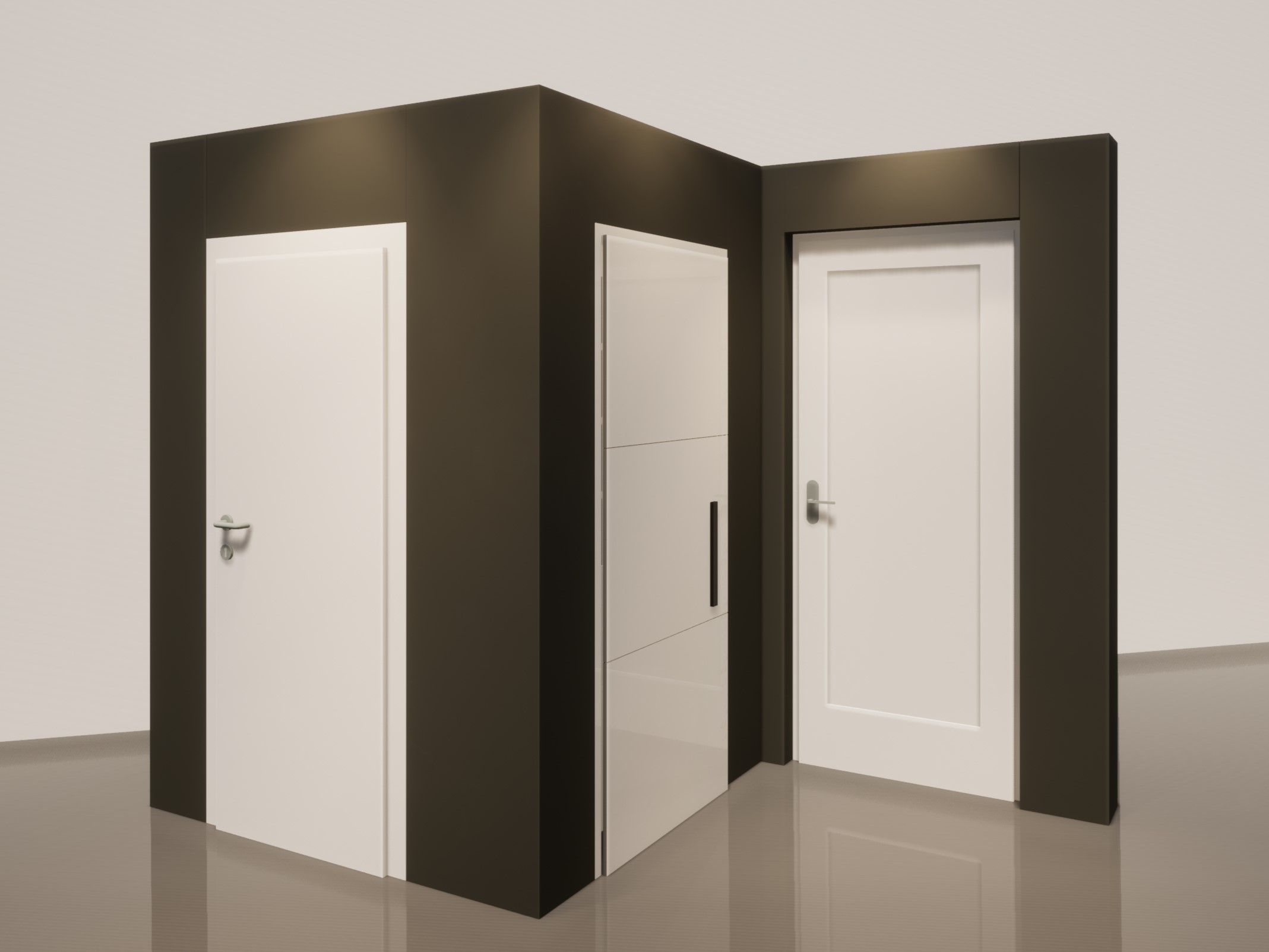 Wall Panels for Room Doors